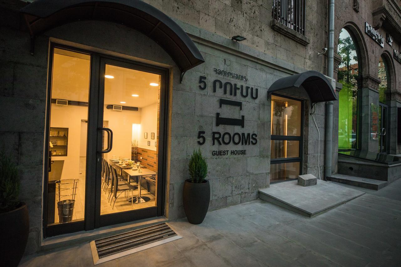 5 Rooms Mini-Hotel & Tours Erevan Exterior foto